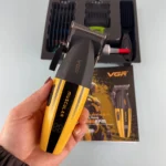 VGR V-285 Muscular C1 Profesionalna Bežična Mašinica za Šišanje – 9000RPM Turbo Snaga